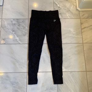 Gymshark floral leggings, size medium.